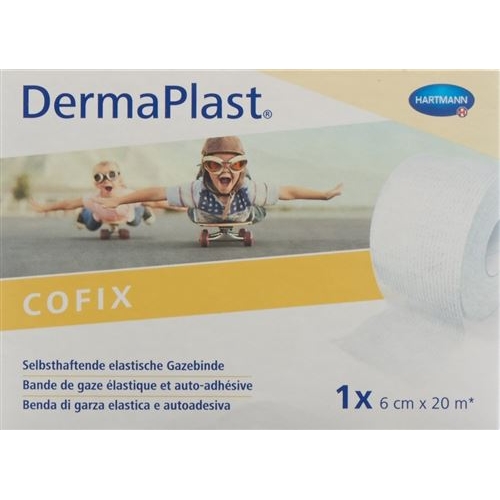 Dermaplast Cofix Gauze Bandage 6cmx20m White buy online