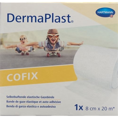 Dermaplast Cofix Gauze Bandage 8cmx20m White buy online