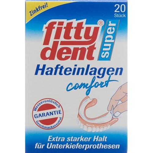 Fittydent Super Hafteinlagen Comfort 20 Stück buy online