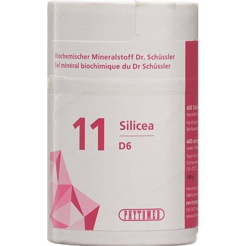 Phytomed Schüssler Nr. 11 Silicea Tabletten D 6 50g buy online