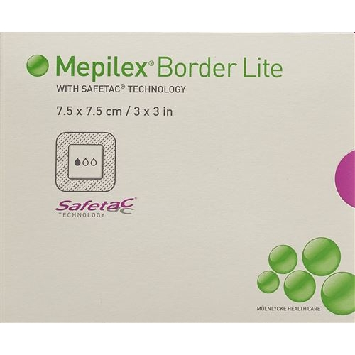 Mepilex Border Lite Silikonschaumv 7.5x7.5cm 5 Stück buy online