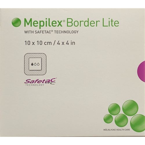 Mepilex Border Lite Silikonschaumv 10x10cm 5 Stück buy online