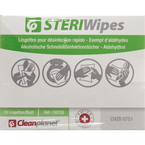 Cleanplanet Steriwipes C Desinfektionstuech 10 Stück buy online