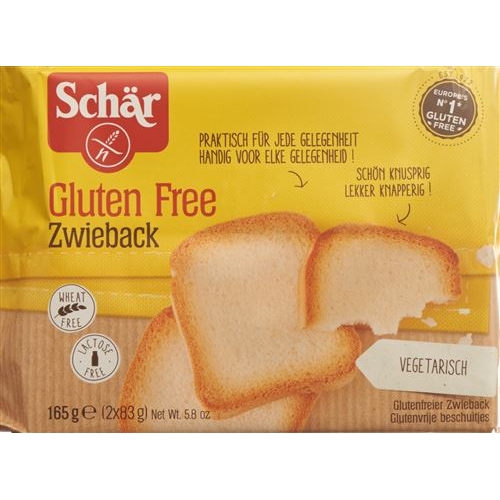 Schär Zwieback Glutenfrei 165g buy online