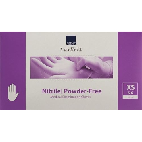 Abena Untersuchungs-Handschuhe Nitril XS Puderfrei W Disp 150 Stück buy online