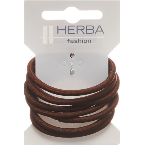 Herba hair tie 5cm brown 5 pcs buy online