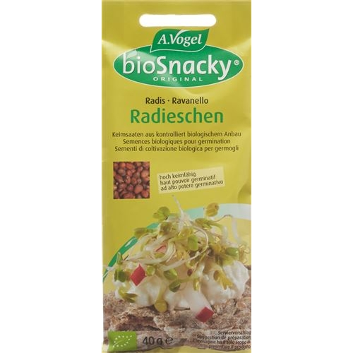 Biosnacky Samen Radieschen Bio 40g buy online