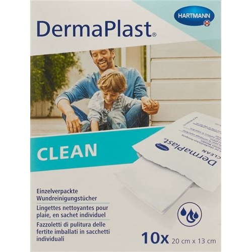 Dermaplast Clean Wundreinigungstücher 10 Stück buy online