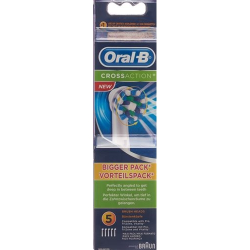 Oral-B Brush CrossAction 5 pcs buy online