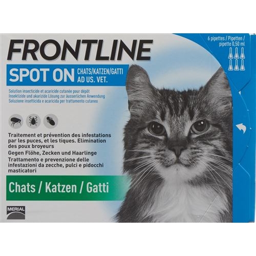 Frontline Spot On Cat List D 3 x 0.5 ml buy online