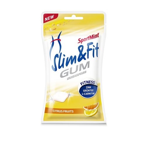 Sportmint Slim&fit Gum Citrus-Fruits Dose 80g buy online