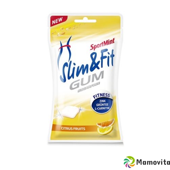 Sportmint Slim&fit Gum Citrus-Fruits Dose 80g buy online