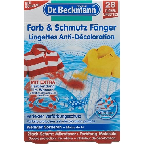 Dr. Beckmann Farb- und Schmutzfaenger Mikrof 22 Stück buy online