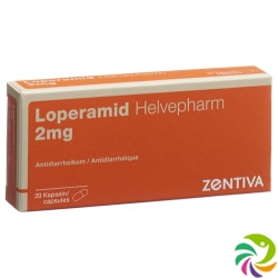 Loperamid Zentiva Kapseln 2mg 20 Stück