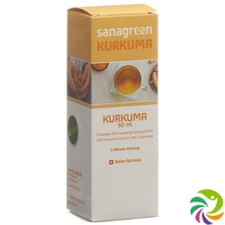 Kurkuma Sanagreen Mizell Curcuma Longa Extr 9ml