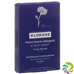 Klorane Pads eye region cornflower 7x 2 pieces