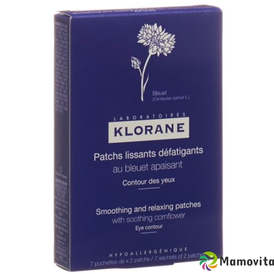 Klorane Pads eye region cornflower 7x 2 pieces buy online