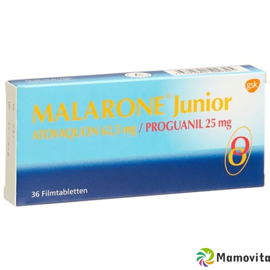 Malarone Junior Filmtabletten 62.5/25mg 36 Stück buy online