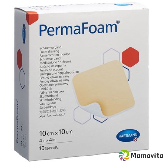 PermaFoam Schaumverband 10x10cm 10 Stück buy online