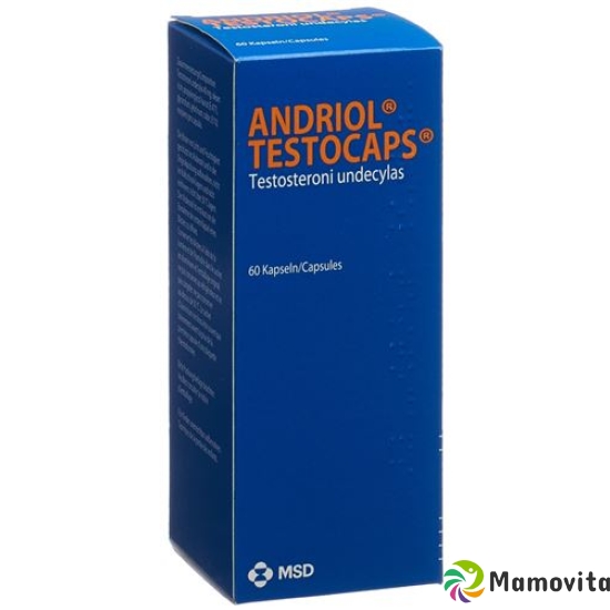 Andriol Testocaps Kapseln 40mg 60 Stück buy online