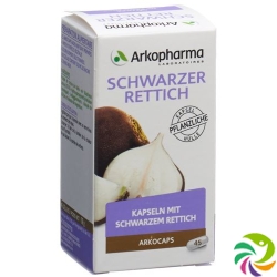 Arkocaps Schwarzer Rettich Kapseln Bio Dose 40 Stück