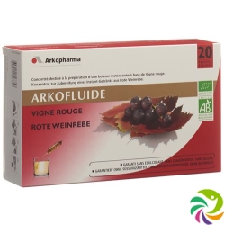 Arkofluide Rote Rebe 20 Ampullen 15ml