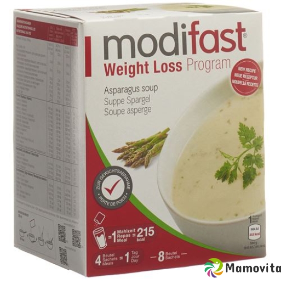 Modifast Programm Suppe Spargel 8x 55g buy online