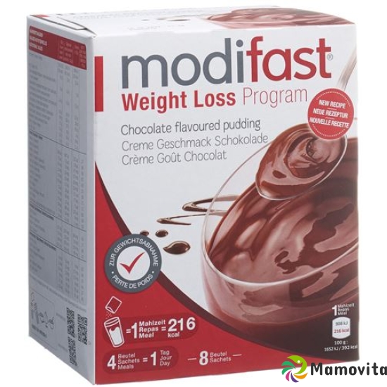 Modifast Program cream chocolate (new) 8x 55g buy online