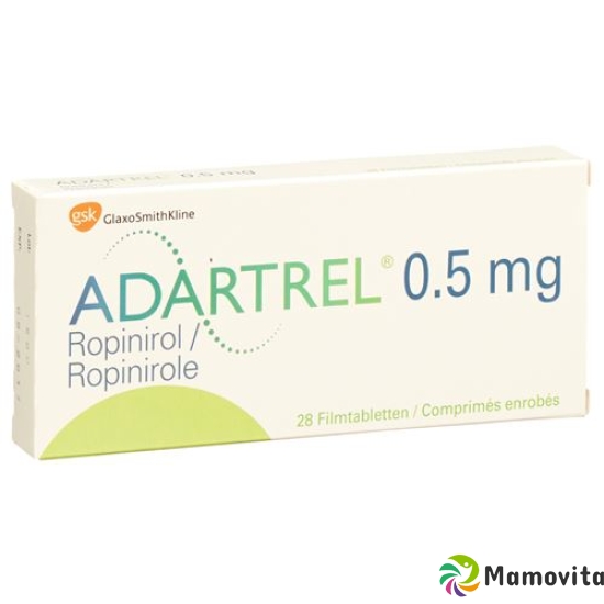 Adartrel Filmtabletten 0.5mg 28 Stück buy online