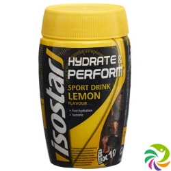 Isostar Hydrate & Perform Zitrone Pulver 400g