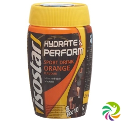 Isostar Hydrate & Perform Orange Pulver 400g