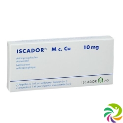 Iscador M C. Cu Injektionslösung 10mg (neu) Ampullen 7 Stück