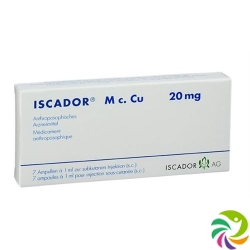 Iscador M C. Cu Injektionslösung 20mg Ampullen 7 Stück