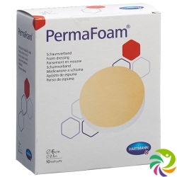 Permafoam Classic 6cm Rund Steril 10 Stück