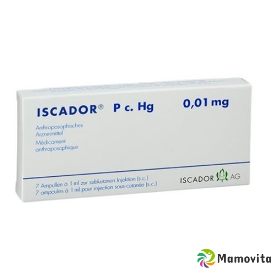 Iscador P C. Hg Injektionslösung 0.01mg Ampullen 7 Stück buy online