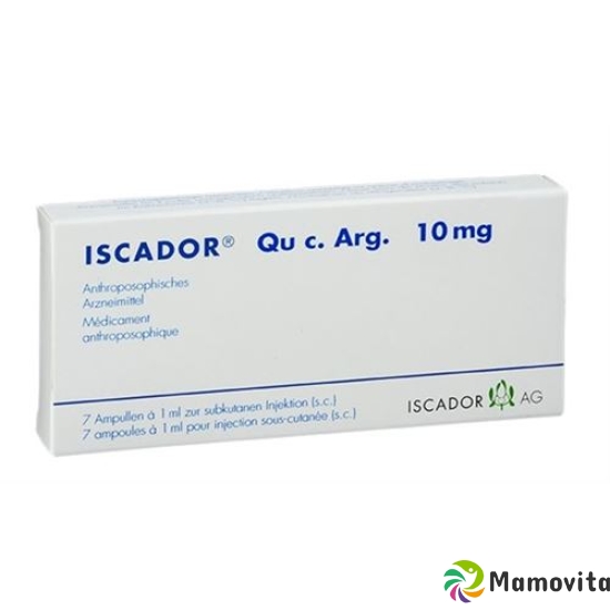 Iscador Qu C. Arg Injektionslösung 10mg Ampullen 7 Stück buy online