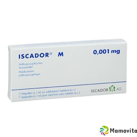 Iscador M Injektionslösung 0.001mg Ampullen 7 Stück buy online