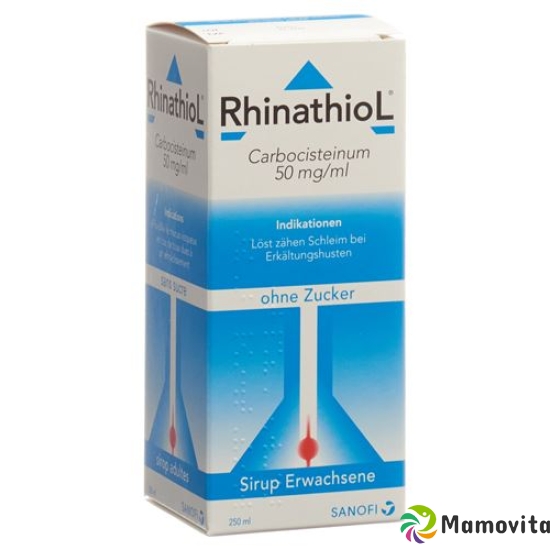 Rhinathiol Sirup Erwachsene ohne Zucker Flasche 200ml buy online