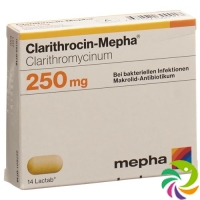 Clarithrocin Mepha Lactabs 250mg 20 Stück