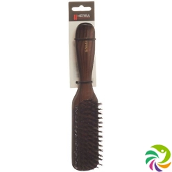 Herba hairbrush with wild boar bristles