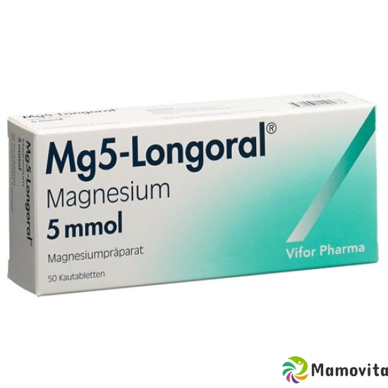 Mg5-longoral Kautabletten 50 Stück buy online