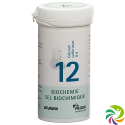 Pflueger Schüssler Nr. 12 Calc Sulf Tabletten D 6 1000g