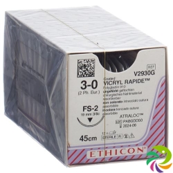 Vicryl Rapid 45cm Ungefaerbt 3-0 Fs-2 36 Stück