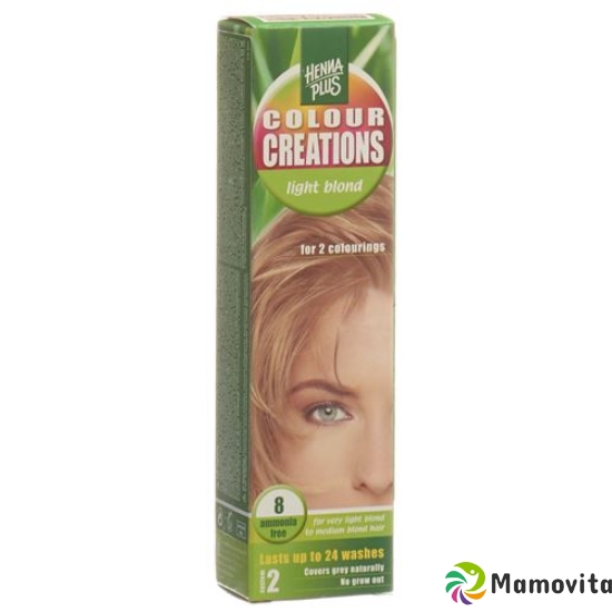 Henna Colour Creations Ligth Blond 8 60ml buy online