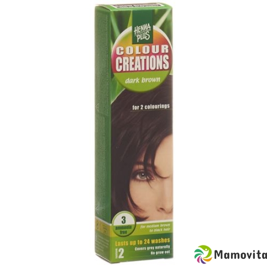 Henna Colour Creations Dark Brown 3 60ml buy online