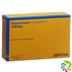 Itraconazol Helvepharm Kapseln 100mg 30 Stück