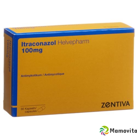 Itraconazol Helvepharm Kapseln 100mg 30 Stück buy online