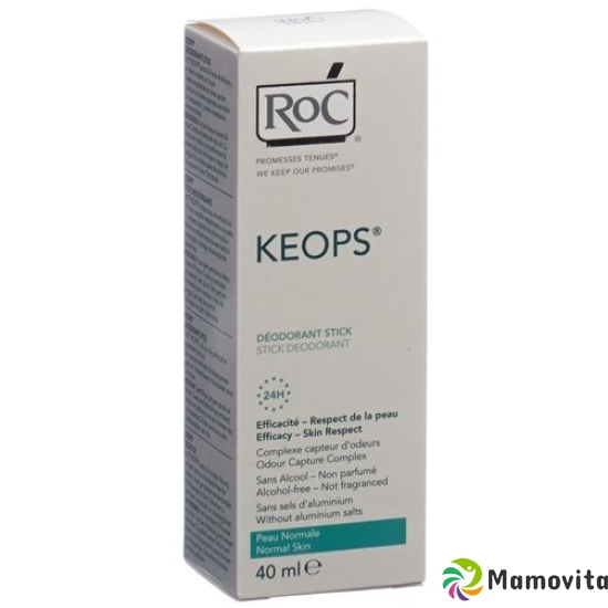 Roc Keops Deodorant Stick Sans Alcool 40g buy online