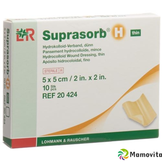 Suprasorb H Duenn 5x5cm 10 Stück buy online