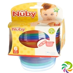 Nûby Breischalen Picknick-Set 300ml 6 Stück